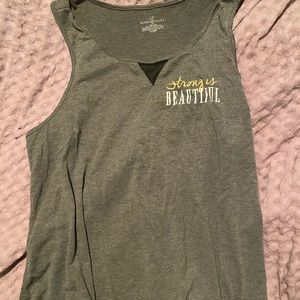 2x Grey tank
